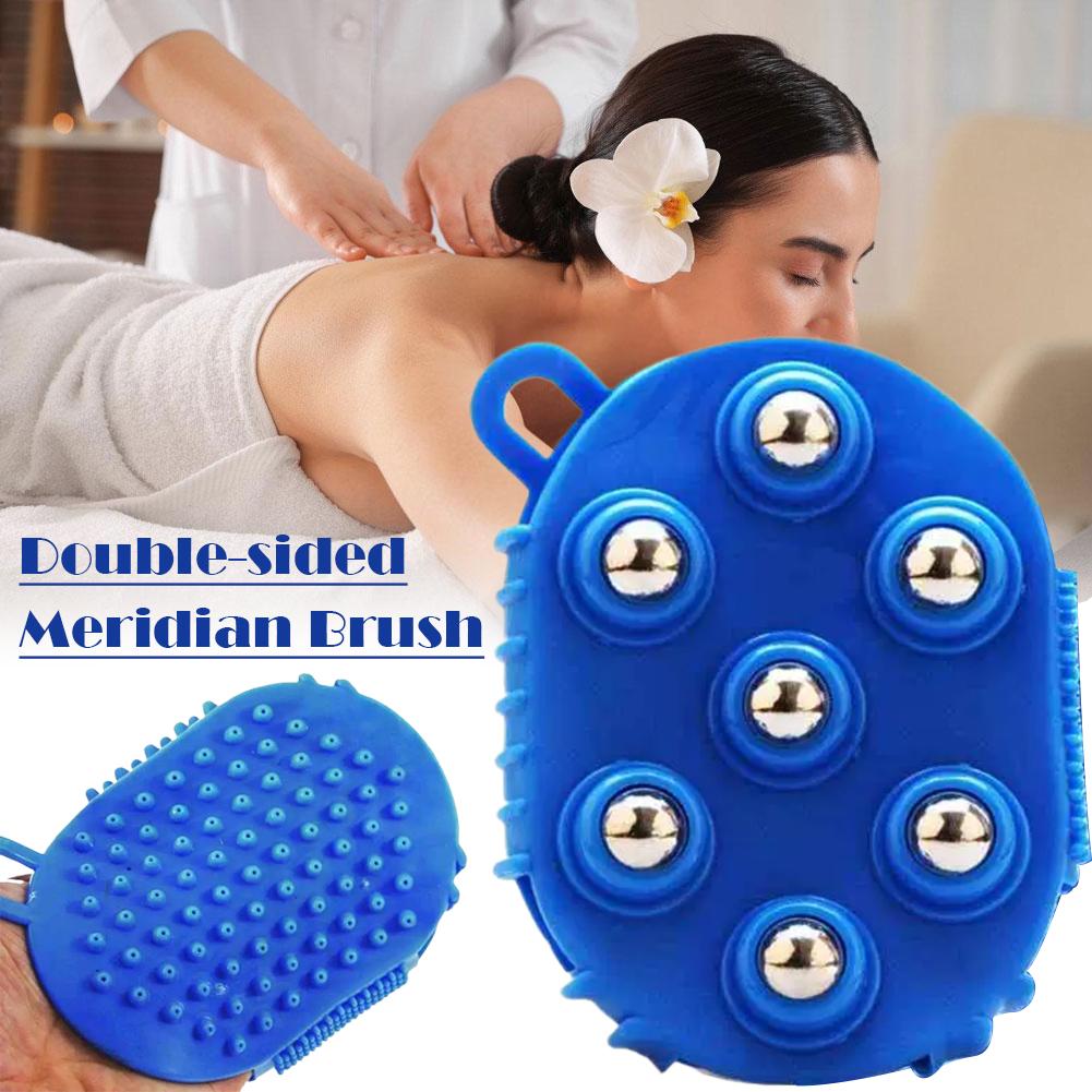 Spa And Wellness - Rękawice do drenażu limfatycznego, szczotkowe masażery