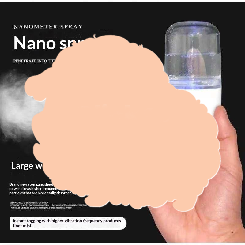 Facial Steamer Nano - 1 zestaw USB ładowalnego nano-mist nawilżacza