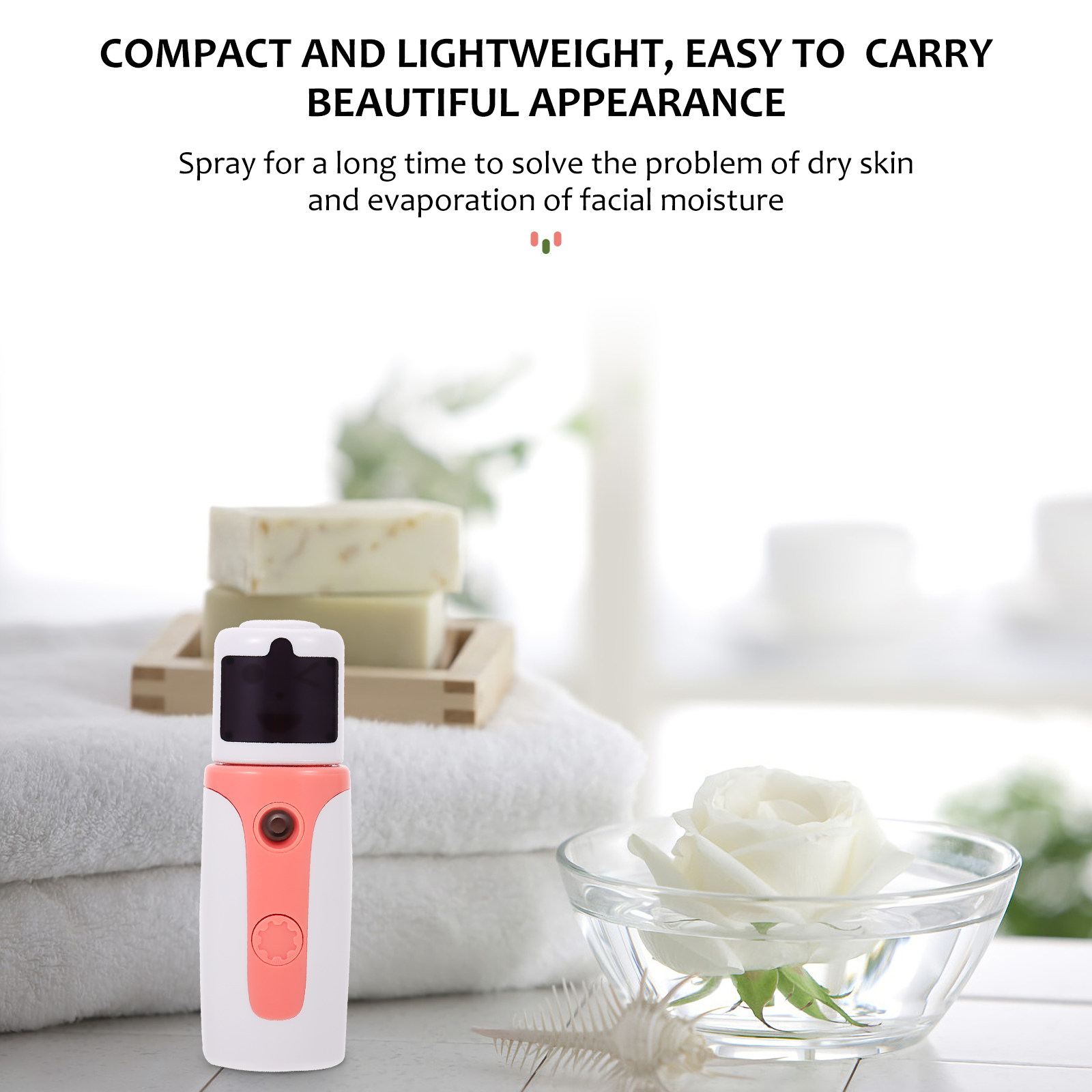 1 Zestaw Nano Rozpylacza do Tw – Facial Steamer Nano recenzja i cena
