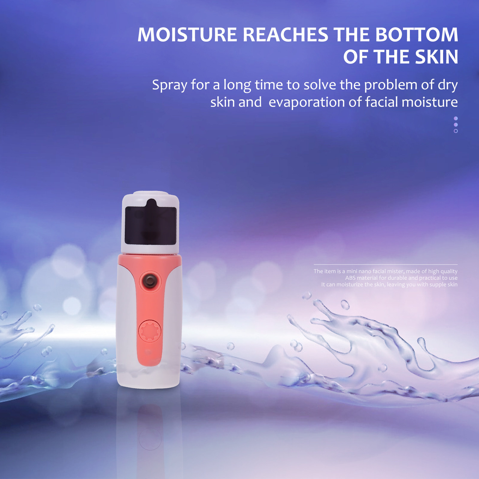 1 Zestaw Nano Rozpylacza do Tw – Facial Steamer Nano recenzja i cena
