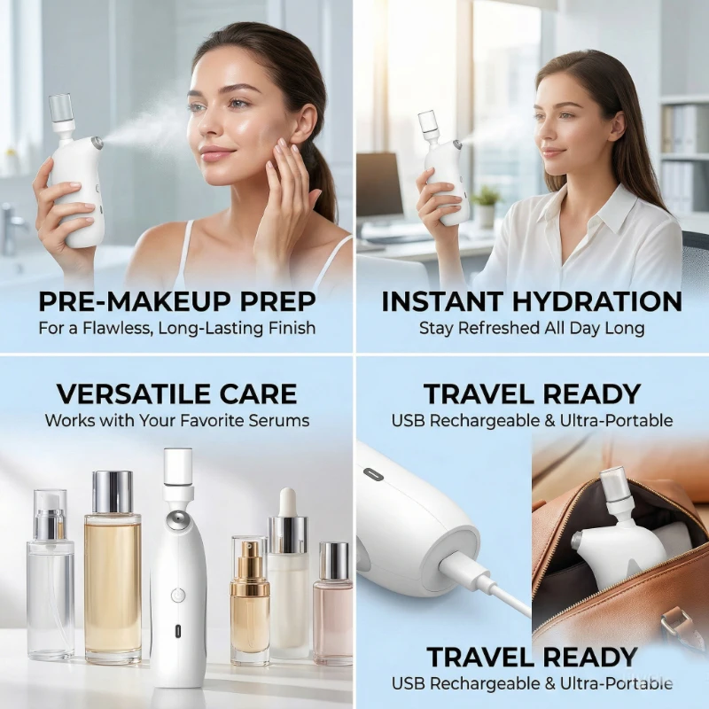 Przenośny Nano Parownik do Twa – Facial Steamer Nano recenzja i cena