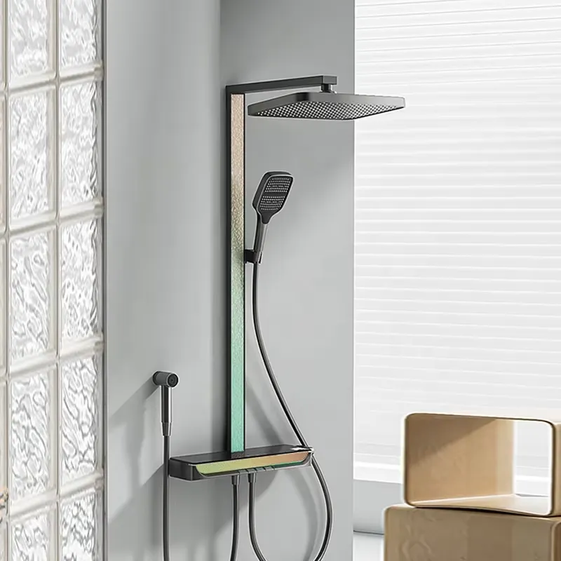Mosiężny cyfrowy zestaw pryszn – Spa & Wellness Hotel Diament Ustroń Opinie recenzja i cena