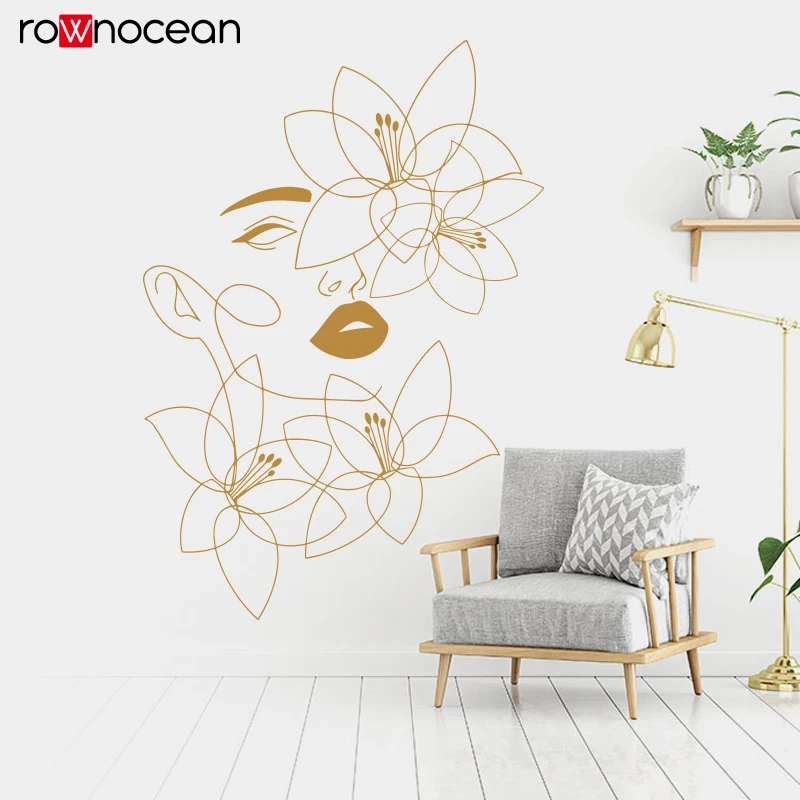 One Line Wall Decals Beauty Wa – Spa Wellness Beauty recenzja i cena