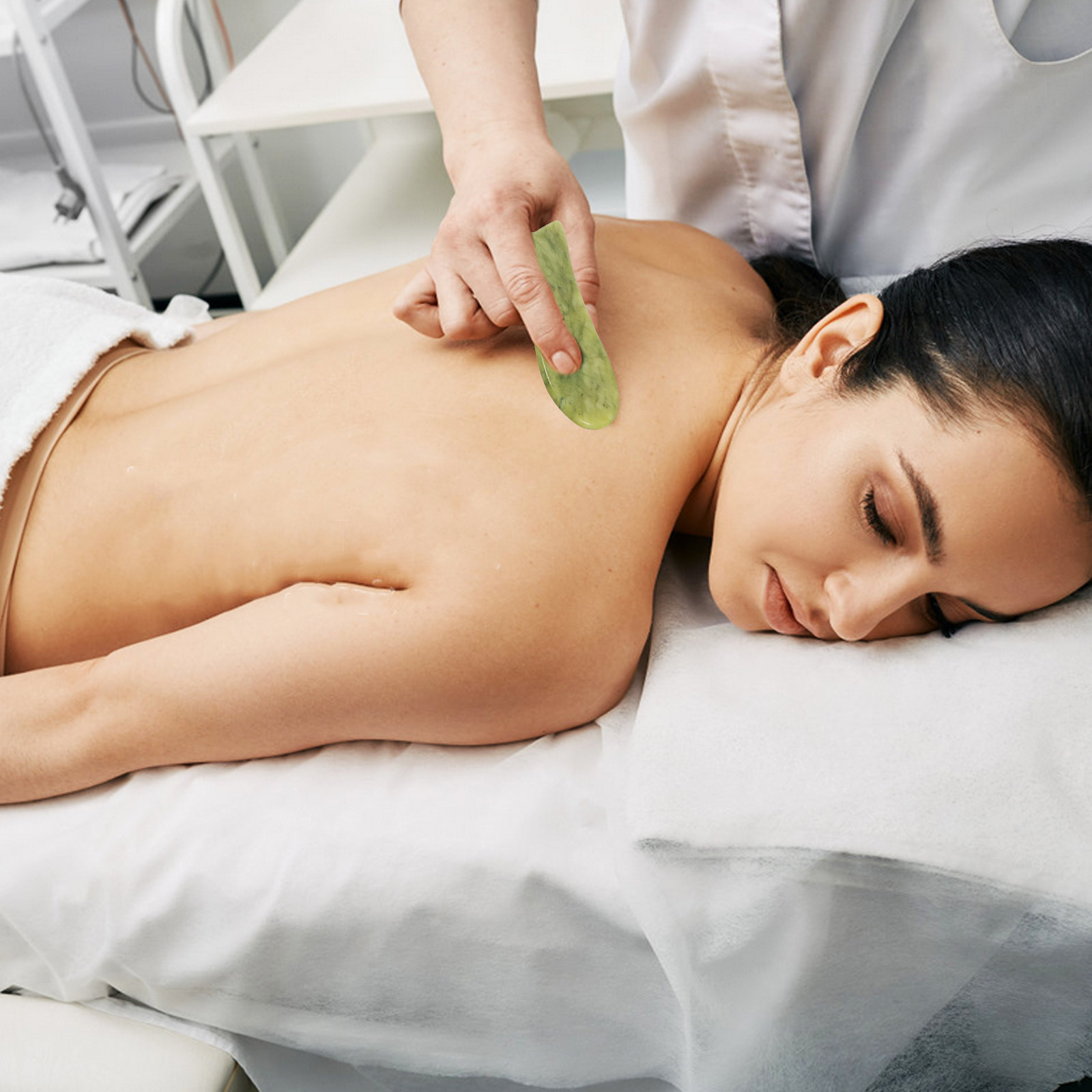 2 szt. Naturalna Jadeitowa Pły – Spa And Wellness recenzja i cena