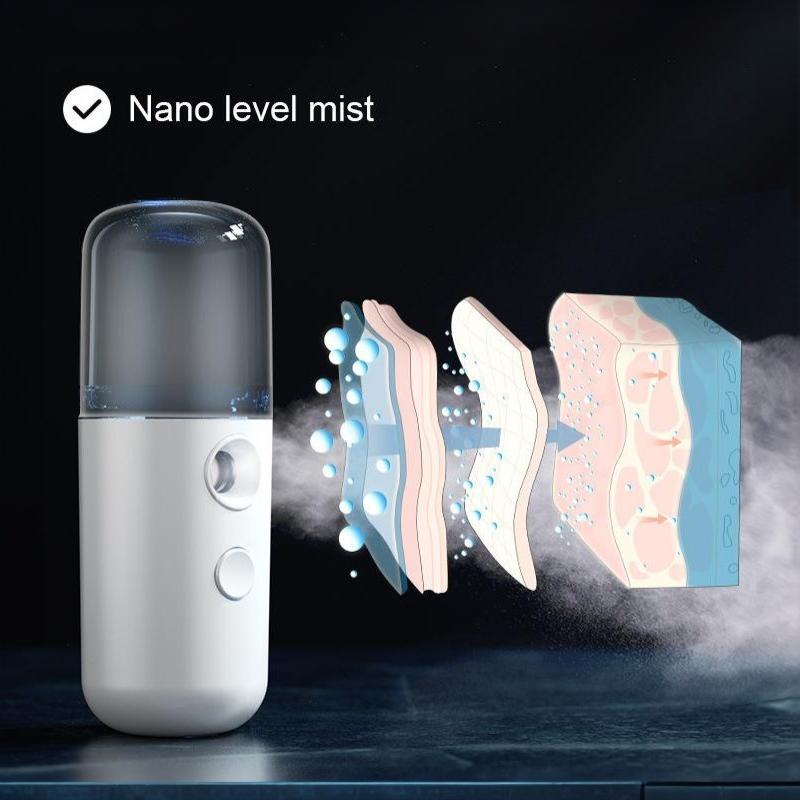 1 zestaw USB ładowalnego nano- – Facial Steamer Nano recenzja i cena
