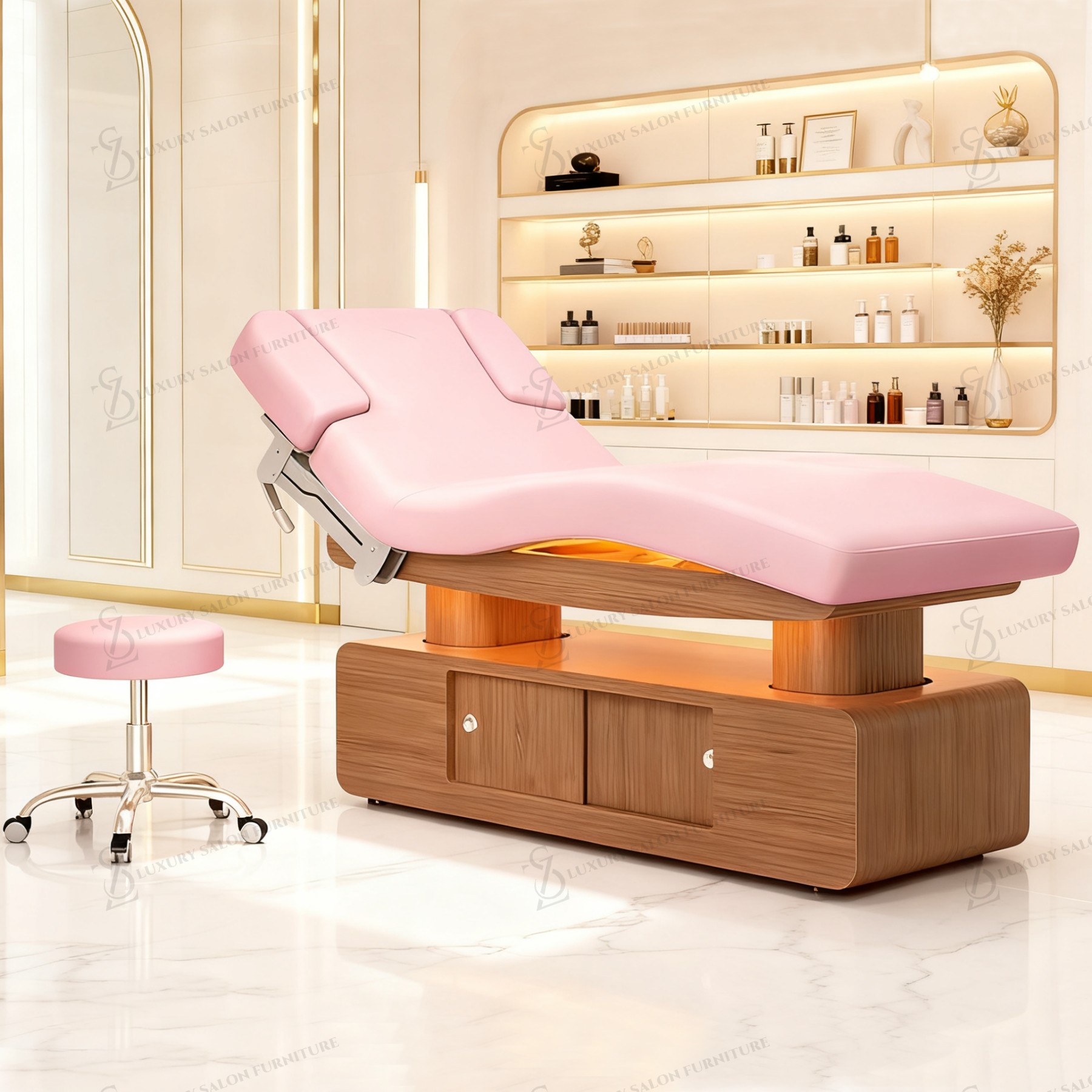 Luksusowe łóżko kosmetyczne 3/ – Spa Wellness Beauty recenzja i cena